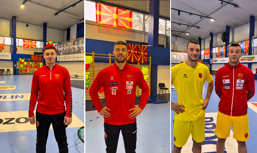 Новогодишни честитки од македонските репрезентативци