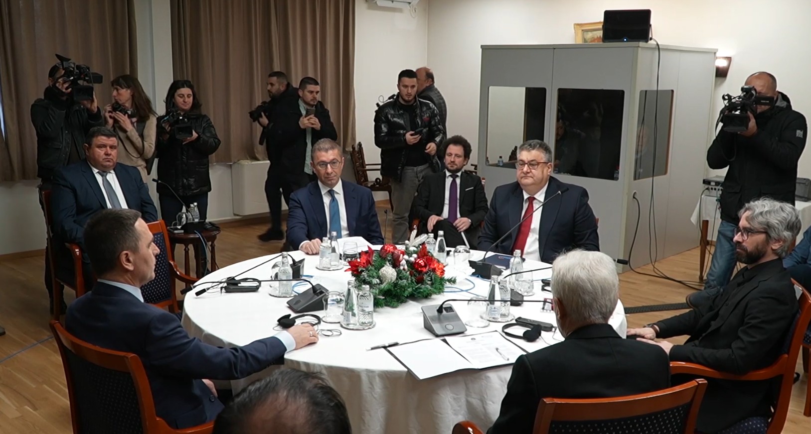 По лидерската средба се договара законот за прекршоци