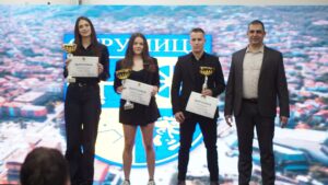 Петар Велков е избран за спортист на годината во Струмица, Зоран Спасовски и Атанас Василев тренери на годината