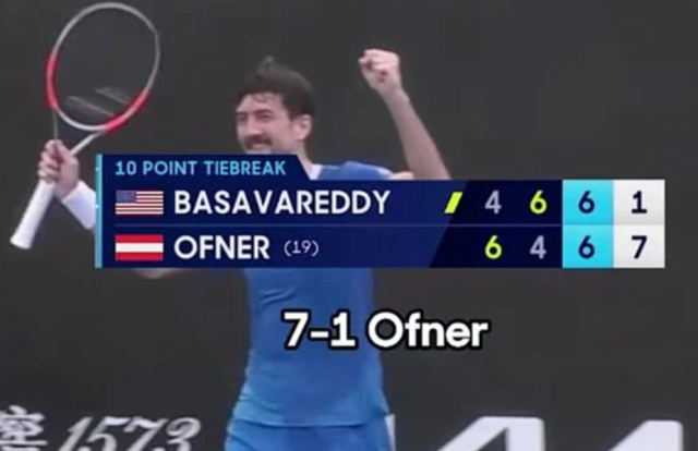 Австриски тенисер заборавил на правилата, пред време се радувал па изгубил