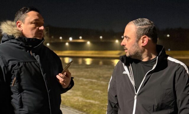 Орце започнува со реконструкција на спортските терени на кејот на Вардар