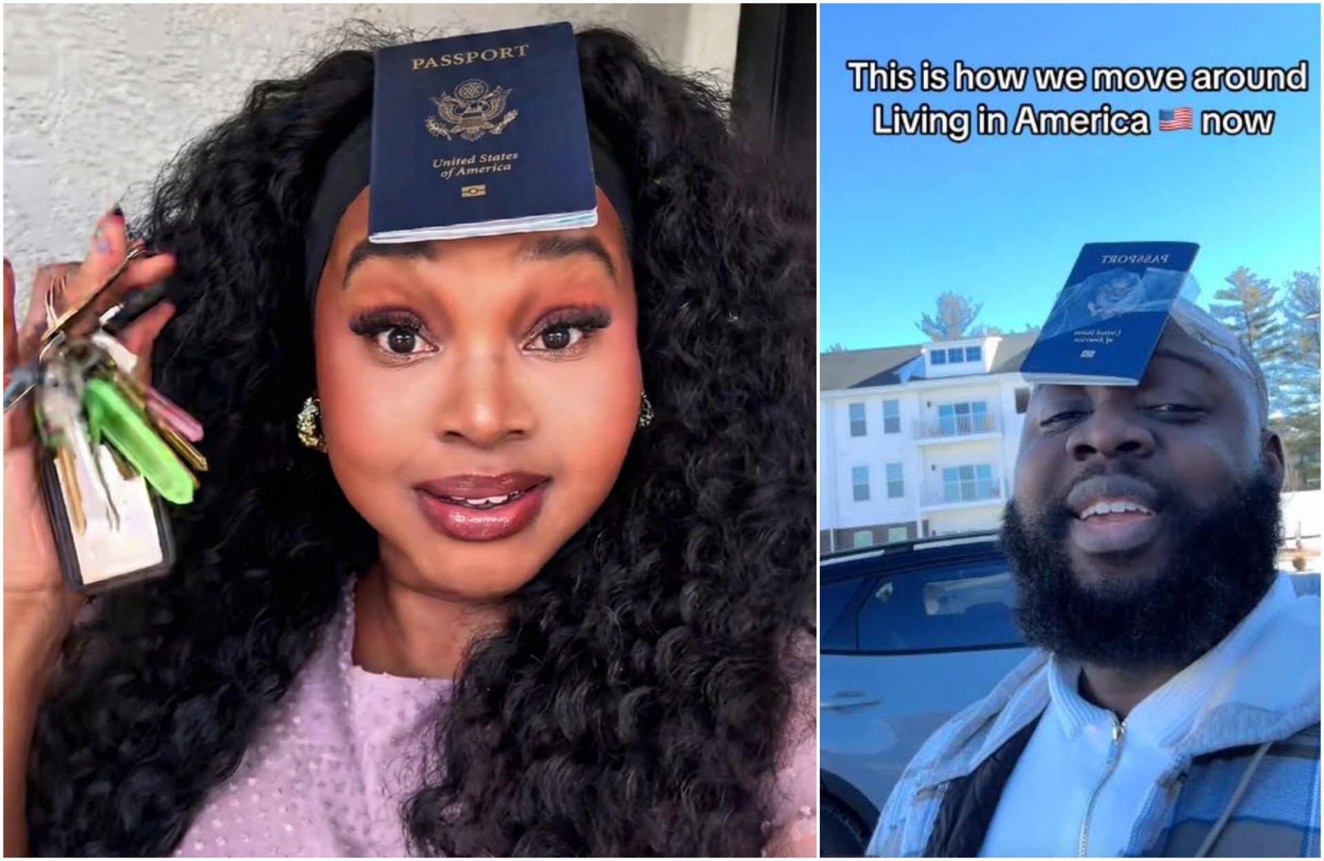 Зошто Американците ги лепат пасошите на глава? – Се шири бизарен тренд