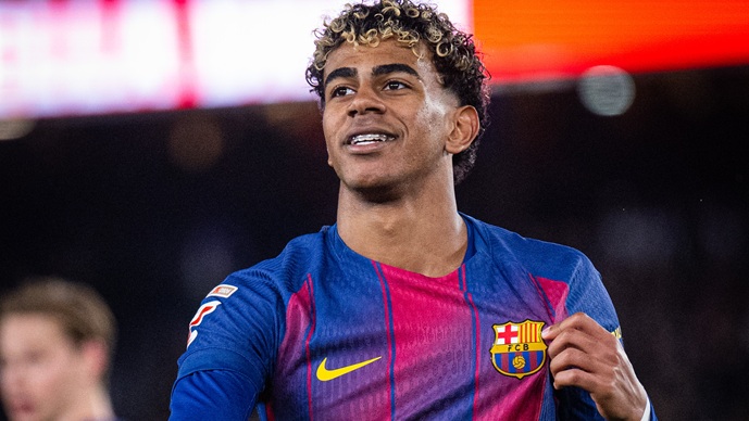 Страшен волеј на Јамал, Барселона сигурна против Овиедо (ВИДЕО)