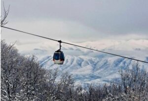 Жичницата на Водно не работи поради засилен ветер