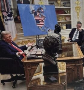 Трамп објави фотографии на кои Канада и Гренланд ги „покри“ со американско знаме