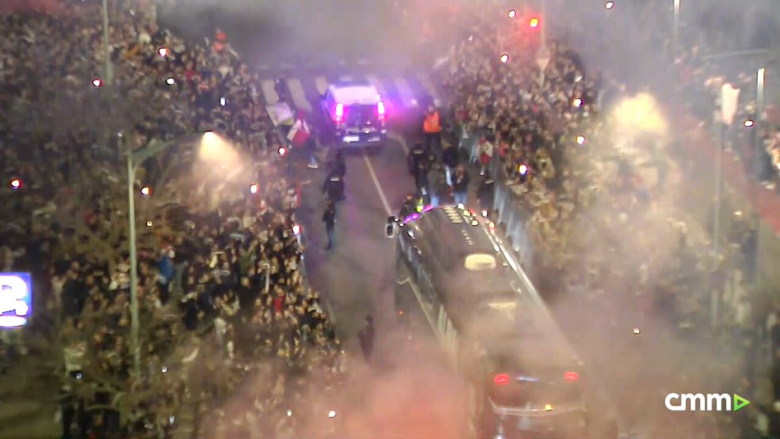 Неверојатното испраќање од навивачите на Албасете