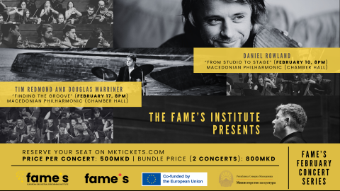 Млади европски музичари и истакнати меѓународни уметници ќе настапуваат во Македонската филхармонија овој февруари