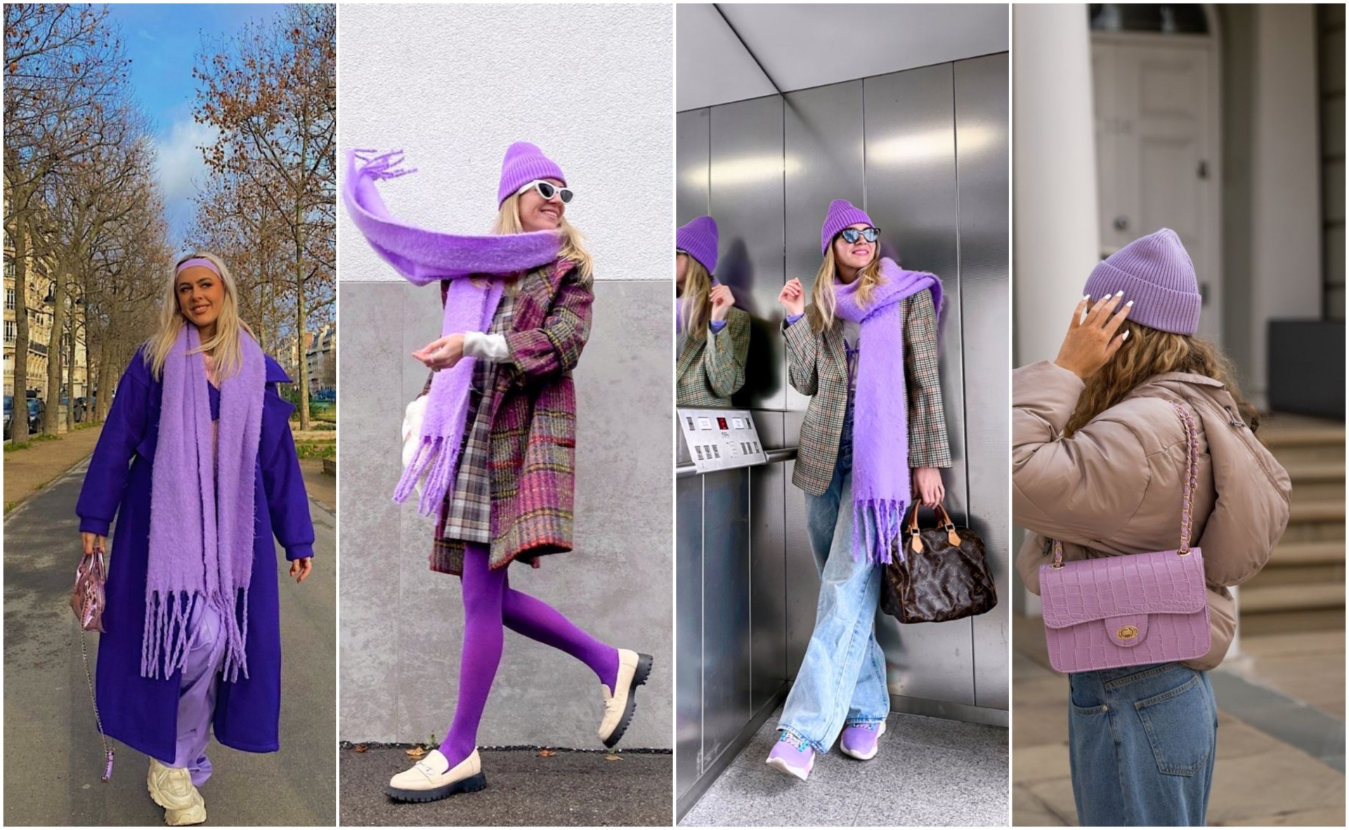 Ни црвена ни сина: Нова трендовска боја се појави во светот на додатоците за оваа зима