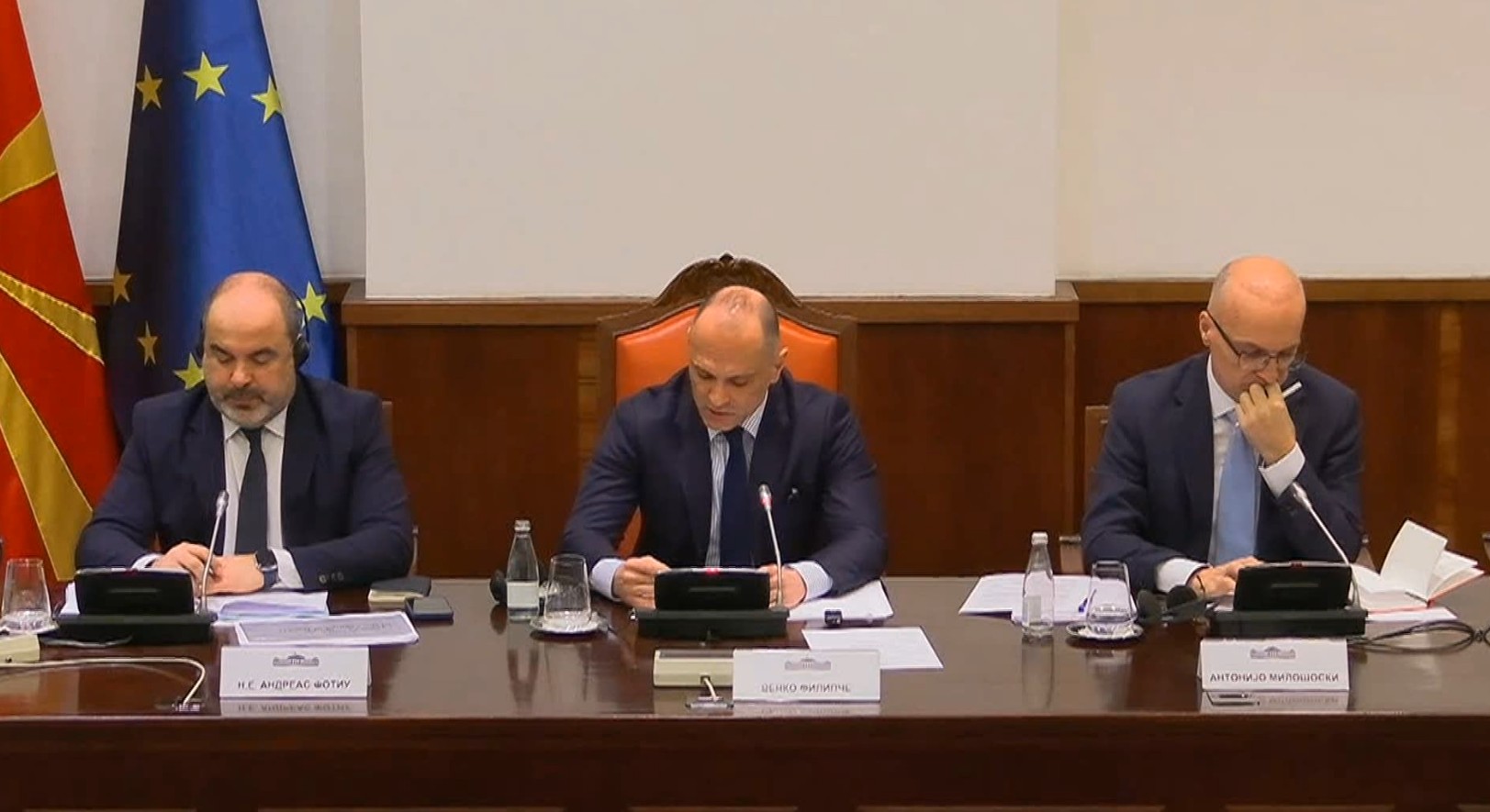 Претставено кипарско претседателство во Собранието, власта и опозицијата се докажуваа кој е поголем Европеец