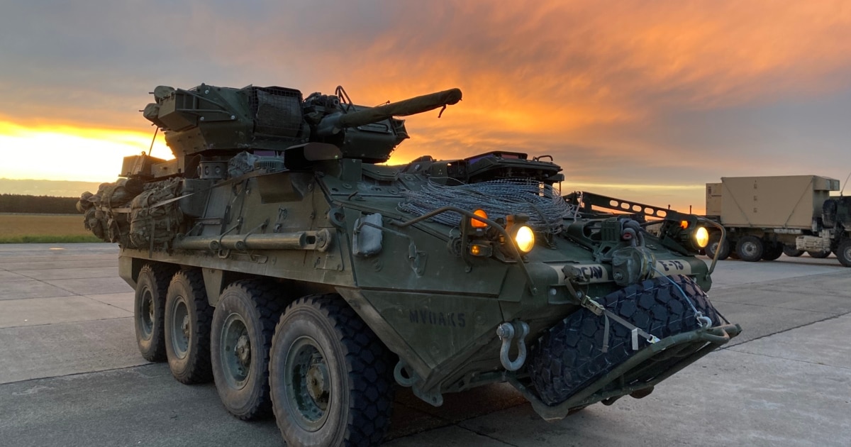 Армијата годинава ќе ги добие сите 42 борбени возила „Страјкер“