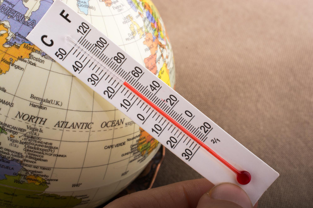 Ова се просечните годишни температури во секоја земја во светот