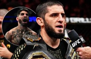 Ислам Махачев нема да се врати во лесна категорија поради Илија Топурија