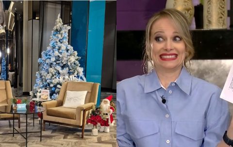 Нејзе новогодишната честитка и е „обратна“: Додека во Новата година сите ви посакуваат МНОГУ нешта, само Снеже Велков ви посакува МАЛКУ…!? (ФОТО)