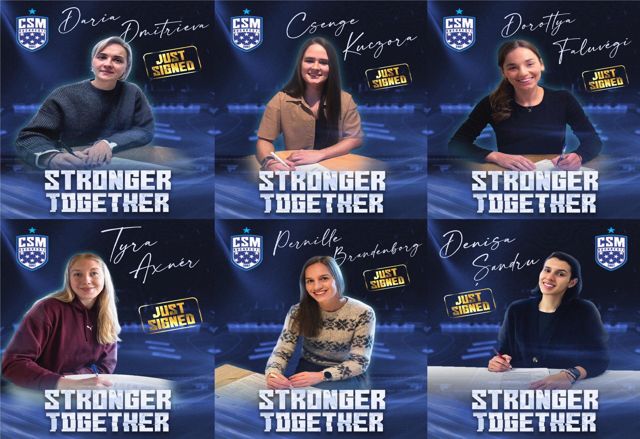 Секстет засилувања за еден од најбогатите женски клубови