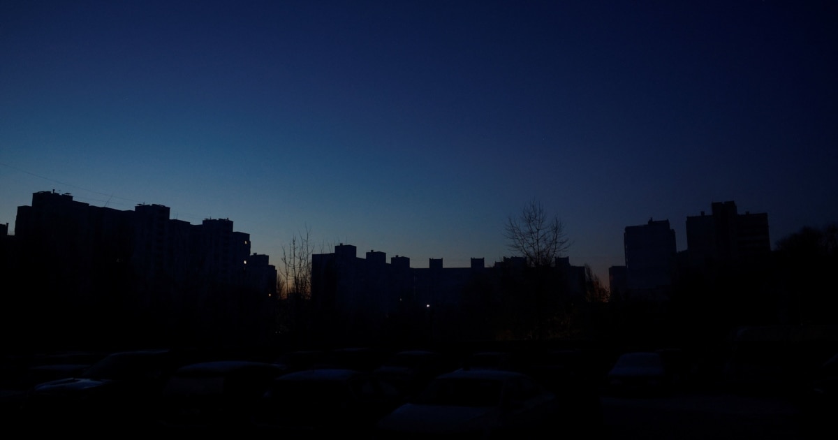 По новиот руски напад, стотици илјади луѓе во Украина без струја