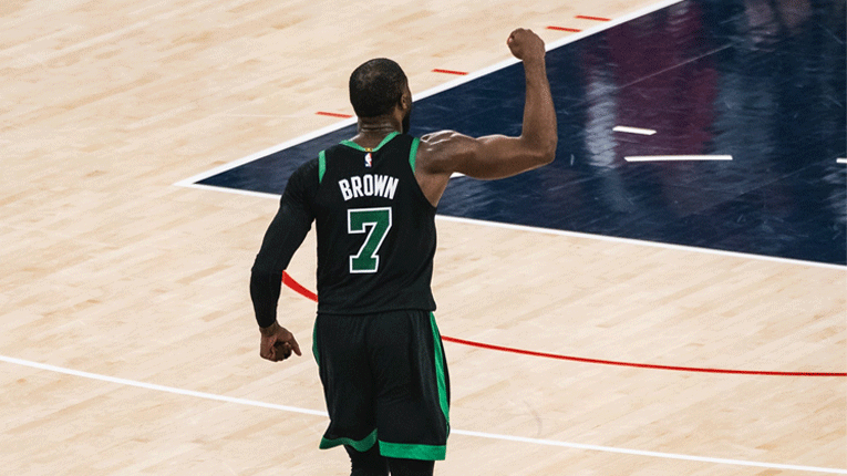 Џејлен Браун им се придружи на Тејтум и Лери Бирд во историјата на Бостон