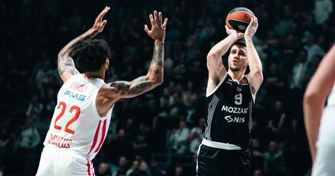 Епска бламажа на Партизан во „Пионир“, загуби од Олимпијакос со 38 разлика