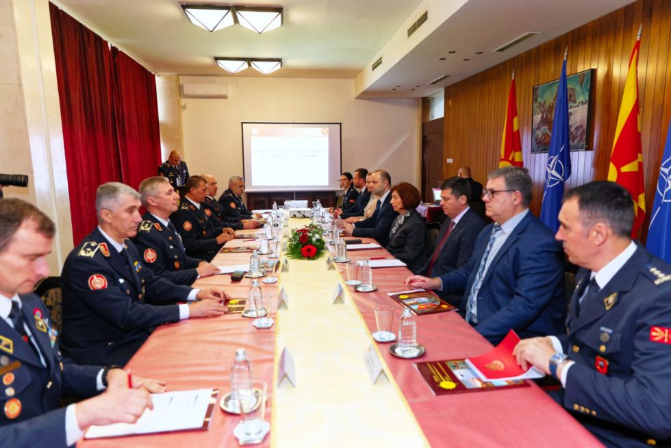 Реферирање за борбената готовност на Армијата