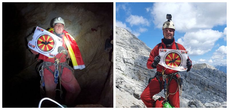 Дарко Неданоски собори два рекорди во еден ден – најдлабоко спелео-нуркање во Крштална и искачување без јаже на Камена Баба – и тоа е документирано во филмот „Антипод“