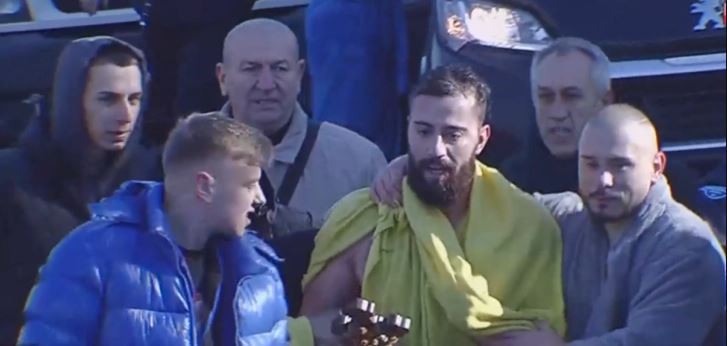 Дарко Митровиќ го фати крстот во Скопје