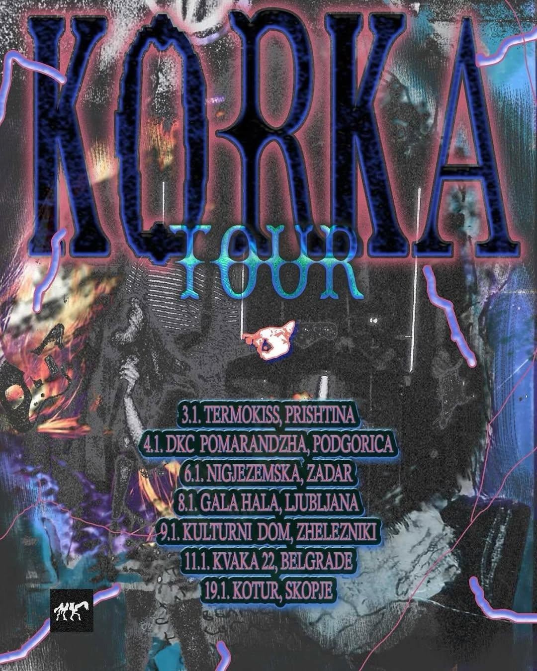 Младиот кочански бенд „Корка“ тргна на својата прва интернационална турнеја