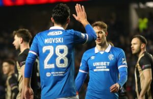 Хет-трик на Миовски во лесната победа на Ренџерс во шкотскиот куп (ВИДЕО)