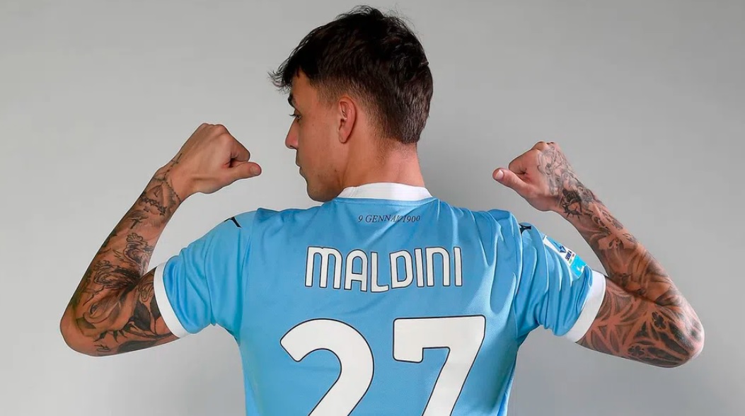 Лацио го доведе синот на Паоло Малдини