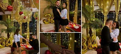 Романтично запросување на сестрата на Македонецот, победник во „Ѕвездите на Гранд“ – Сандра кажа „ДА“ во вила во Хрватска