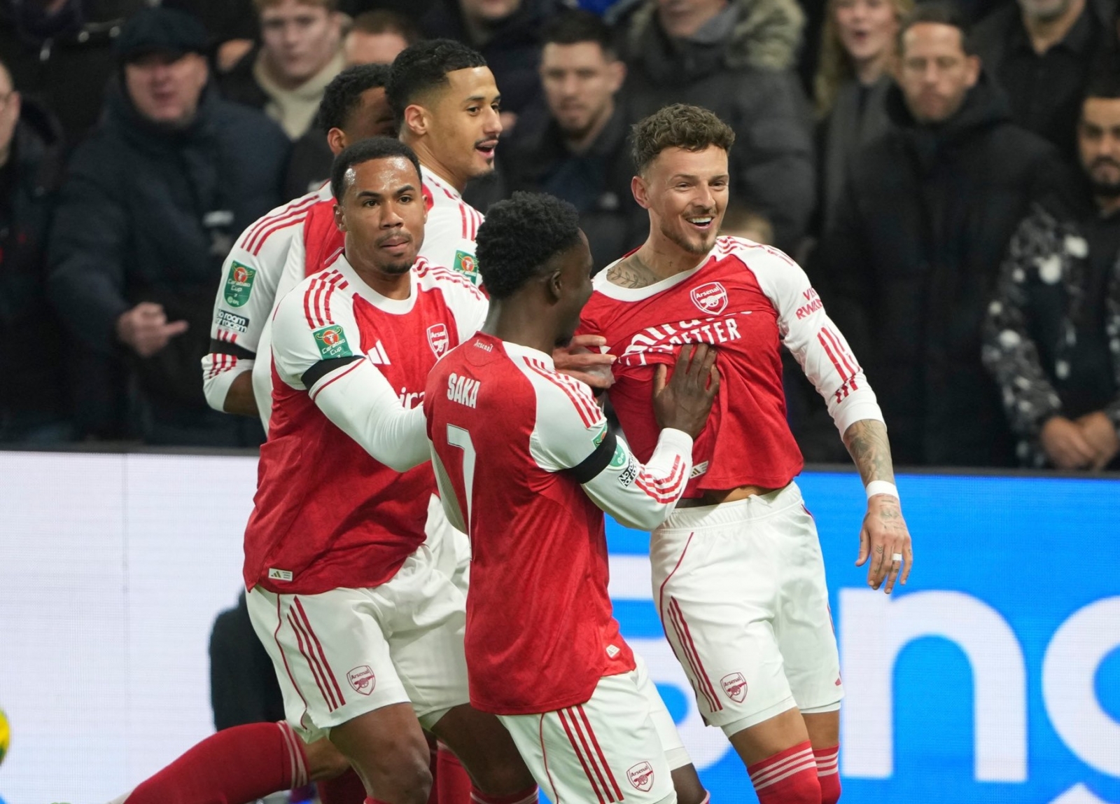 Арсенал заврши повеќе од пола работа и е на чекор од финалето (ВИДЕО)