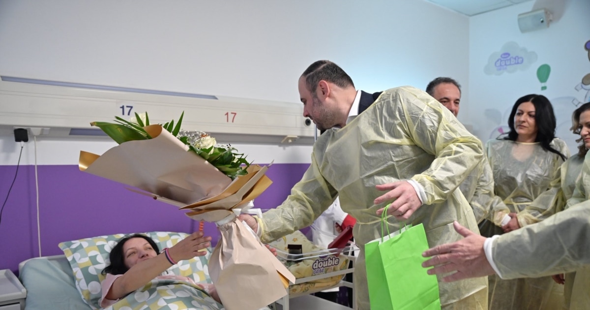 Годината почна со женско новороденче и со повеќе од 50 граѓани кои побарале лекарска помош