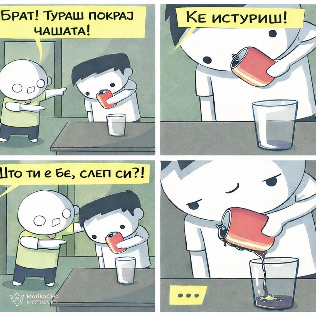 Стрип со Флип #3: Братот не гледа кај истура