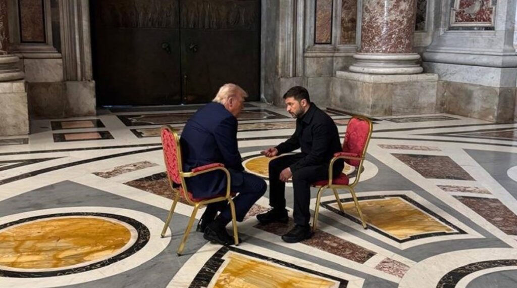 Трамп разговараше со Зеленски еден час: По средбата, му испрати порака на Путин