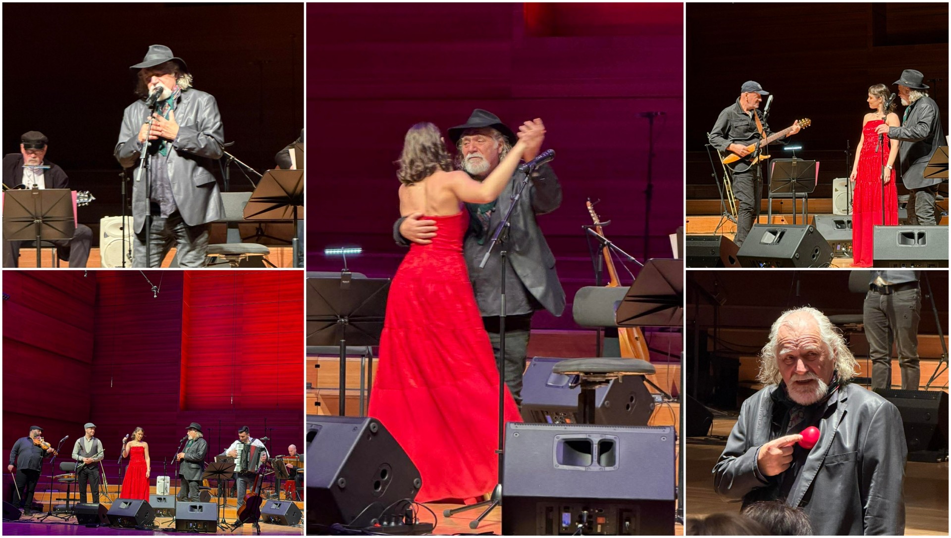 Музичко-поетска вечер со Раде Шербеџија во преполнетата Филхармонија (ГАЛЕРИЈА)