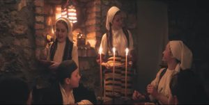 Возобновена стара Дебарско-реканска песна за Нова Година – ВИДЕО