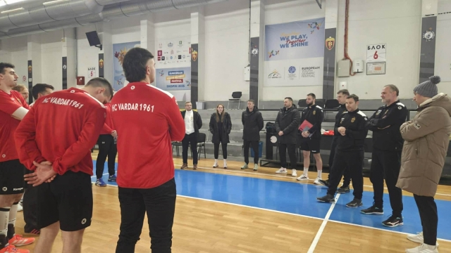 Вардар ги почна подготовките за пролетниот дел од сезоната (ФОТО)