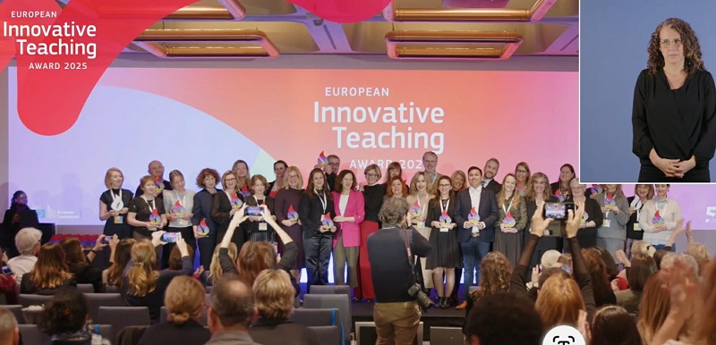 Училиштето „Кирил и Методиј“ во Стајковци е добитник на Европската награда за иновативна настава - учениците беа активни носители на промените во училиштето