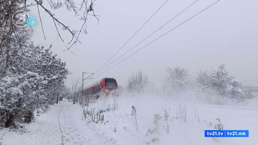 Oд утре снежен бран и силен ветер низ целата држава