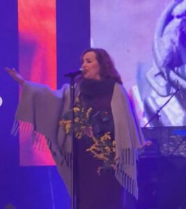 (Видео) Хаос на концертот на Ана Бекута, публиката фрлаше топки снег кон неа: „Срам да ви е, имате ли мајка“