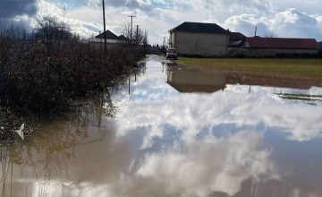 Реката Сушица се излеа на повеќе локации, поплавени дворови и подруми