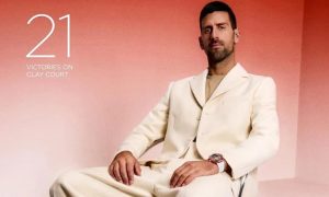 (ФОТО) По цена од 119.000 евра – Hublot претстави часовници направени од рекетите на Ѓоковиќ и од маиците кои ги носел на натпреварите