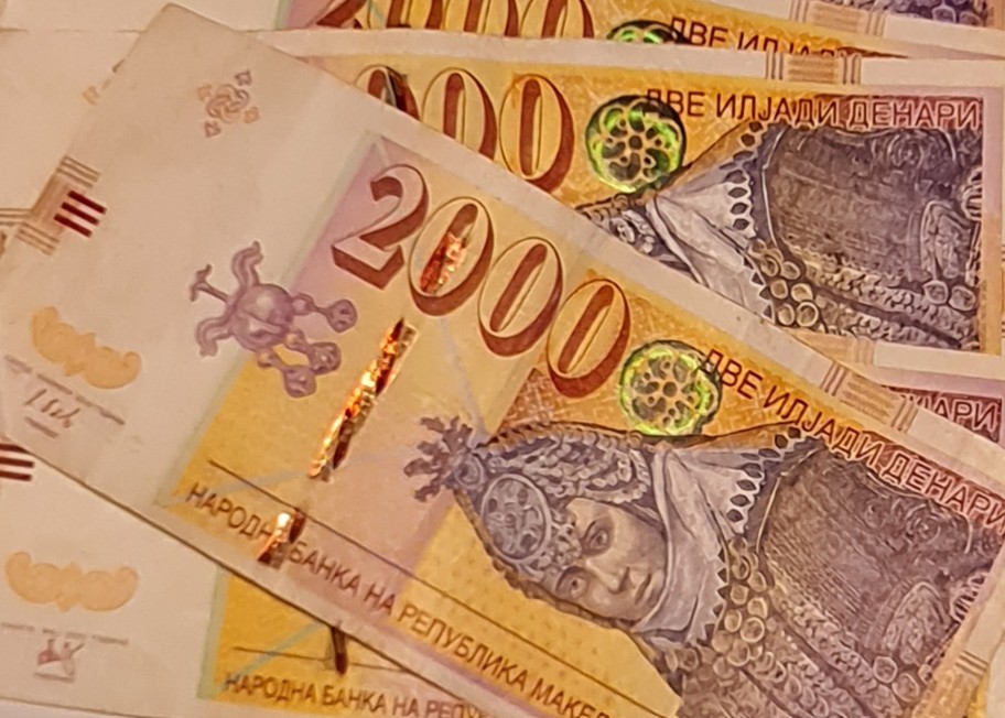 Просечната нето-плата во ноември 45.961 денар