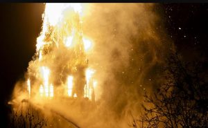 Изгоре црква стара 154 во Холандија