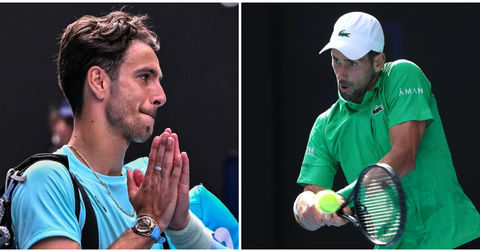 ВИДЕО: Ѓоковиќ беше на раб на елиминација, но Мусети се повреди и го предаде мечот