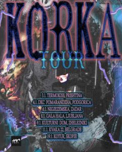 Младиот кочански бенд „Корка“ на регионална турнеја и настап на осмото издание на Андерфест во Скопје