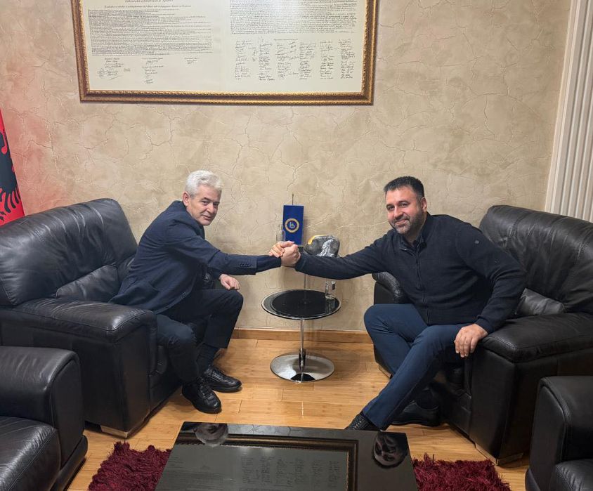 Ахмети и Хоџа си подадоа рака, Европската демократска партија станува дел од ДУИ