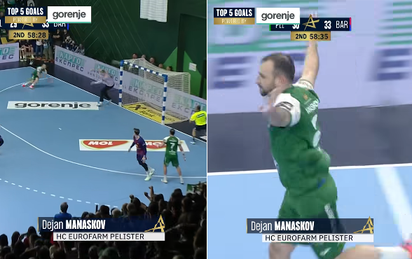 Атрактивниот гол на Манасков е најубав во Лигата на шампионите за 2025!