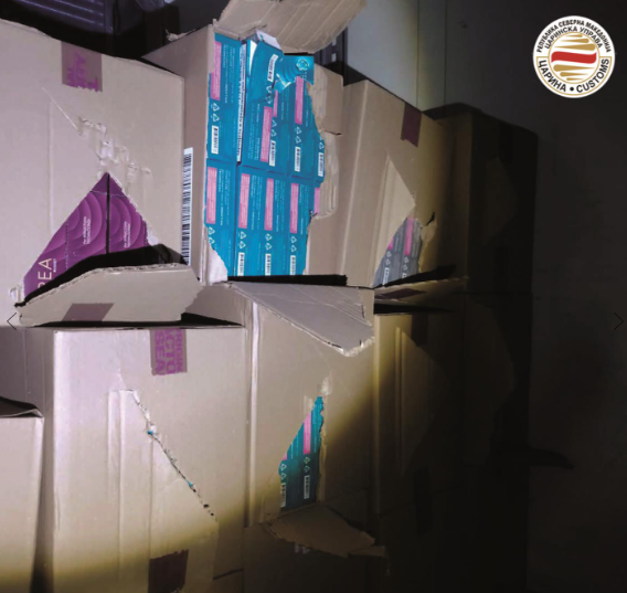 На Дојран спречен обид за криумчарење 5.050 штеки цигари, српски државјанин лишен од слобода