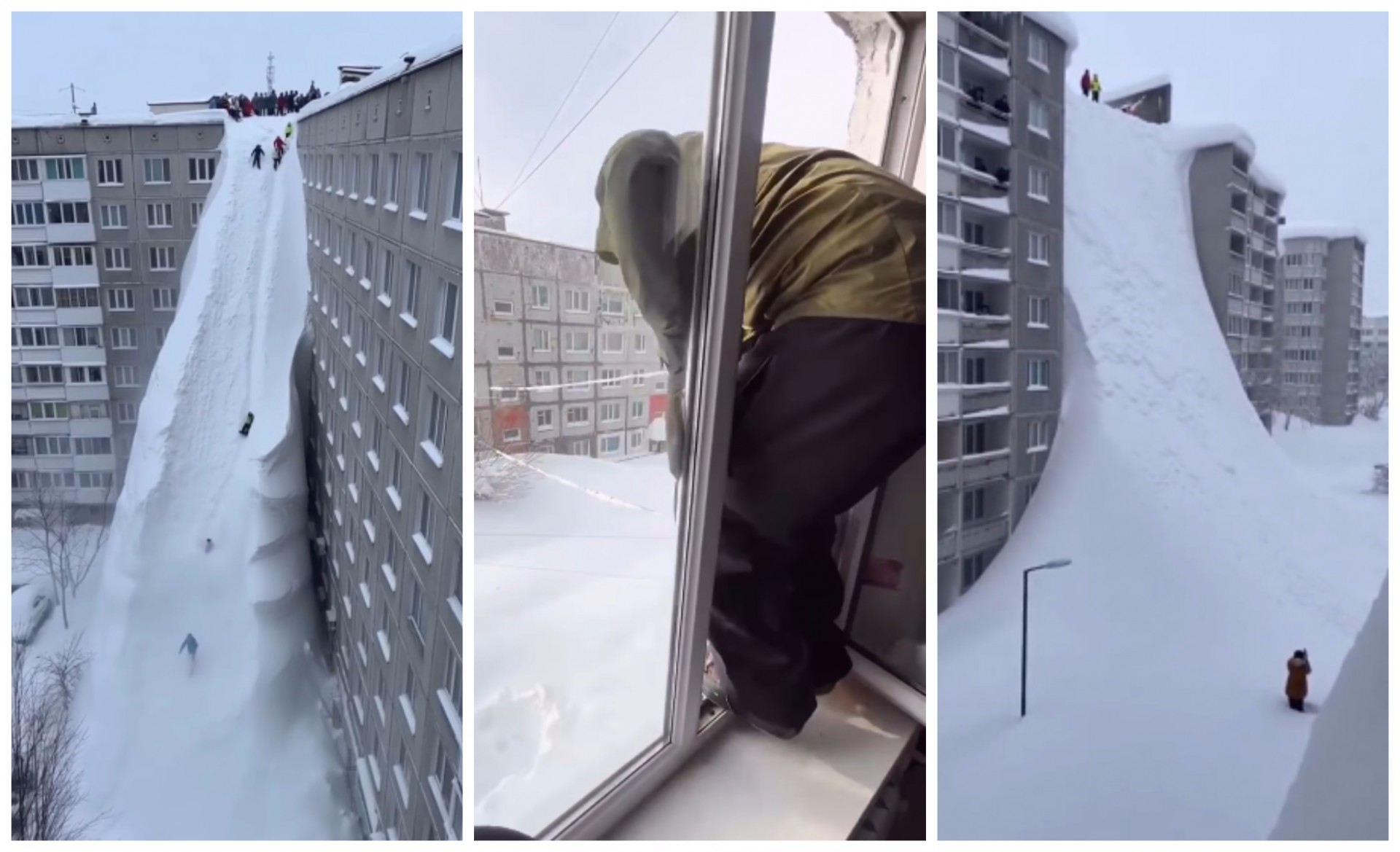 Цели згради се затрупани под снег: Како да ги препознаете лажните видеа од Камчатка што кружат на социјалните мрежи?