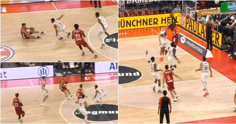 Шоу на Нено на кам-бекот во Евролигата: Атракции и „цепелини“ во Минхен! (ВИДЕО)