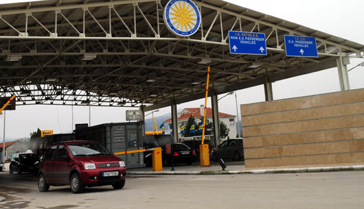 Во прекин сообраќајот на ГП Меџитлија за тешки товарни возила